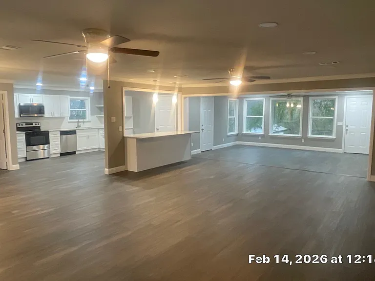Open extra-large living room