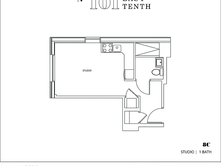 101 E 10th St #8C — Photo 2