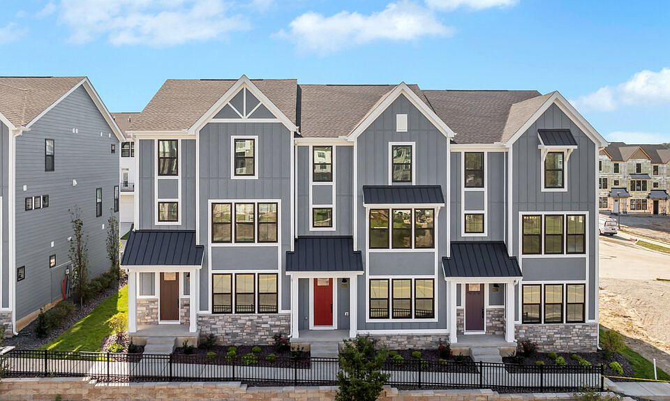 Front of building from Wildhorse Creek Rd. Unit is the door on the left.