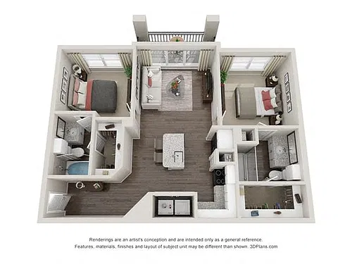 Floor plan Antigua