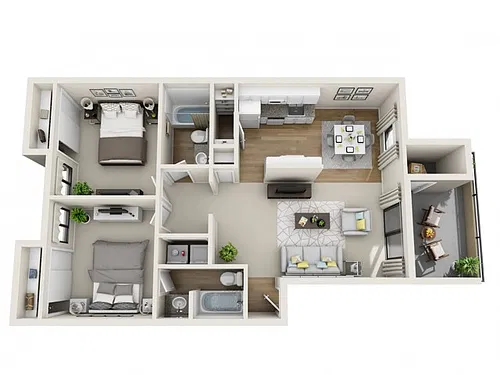 Floor plan Creekside - Classic