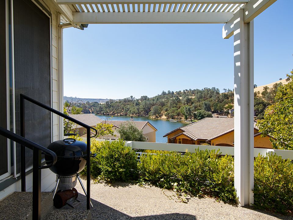 View from covered patio area