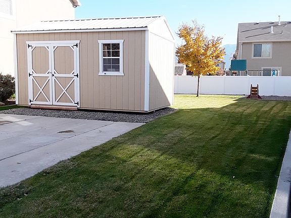 10 x 20 wired shed