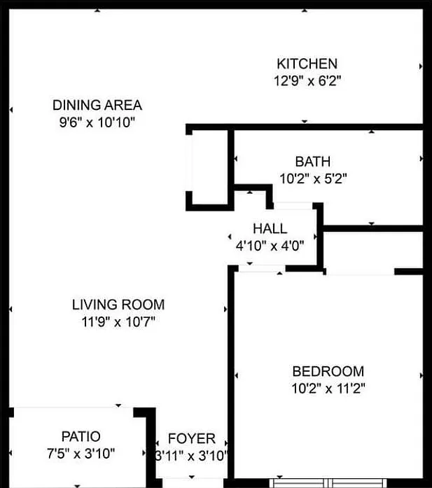 1 bed, 589 sqft, $1,850 — Photo 2