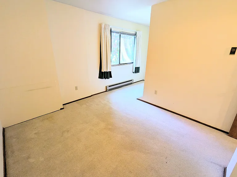 Bedroom closet on the right