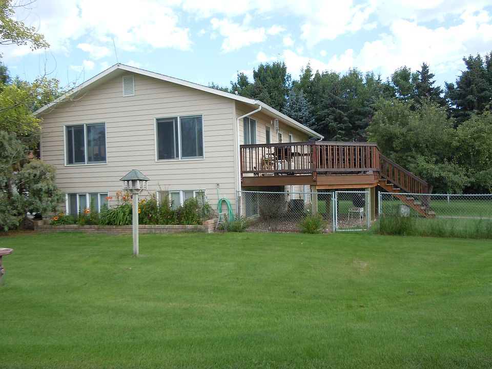 South side with deck