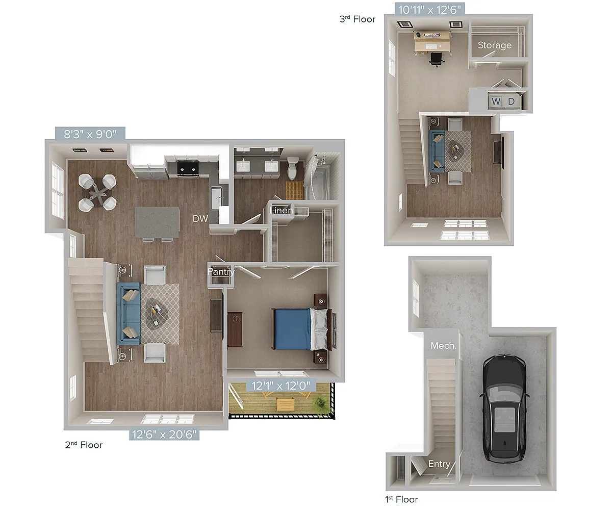 Floor plan A1L-1174