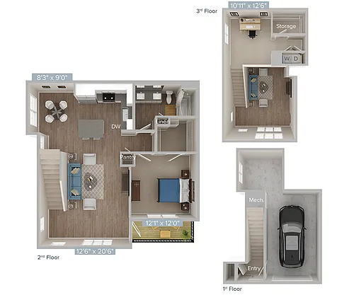 Floor plan A1L-1174