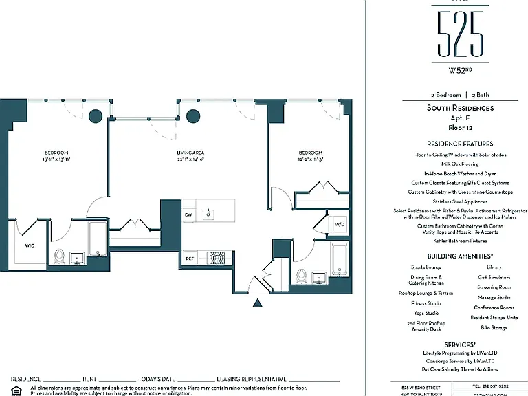 525 W 52nd St #12FS — Photo 16