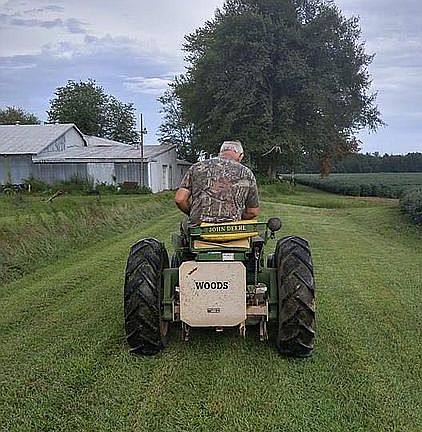 Backside of the property
