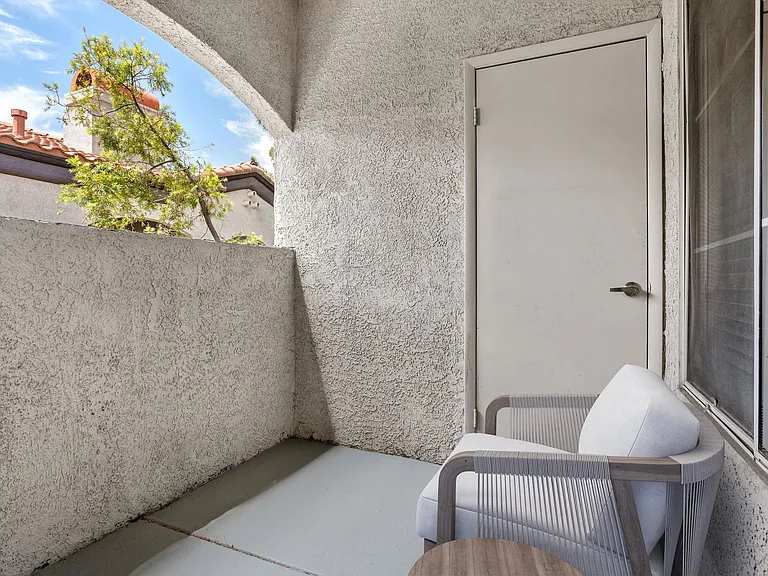 Patio in 2 Bedroom/2 Bath Floorplan