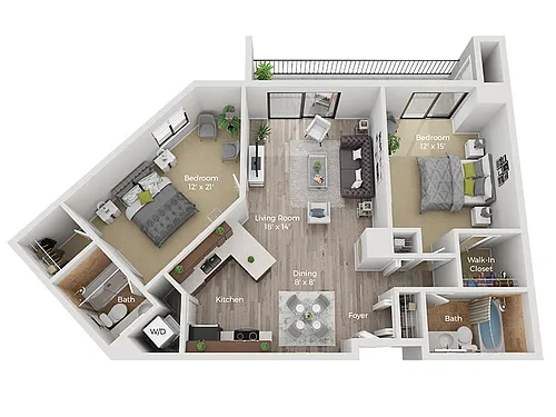 Floor plan B3