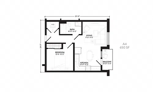 Floor plan A4