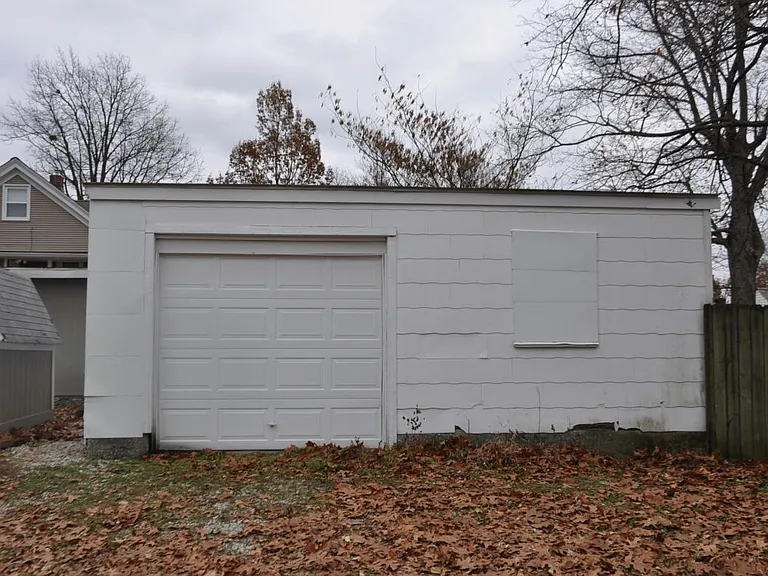 garage is not for tenant use. But you can park to the right of the garage door next to the building.