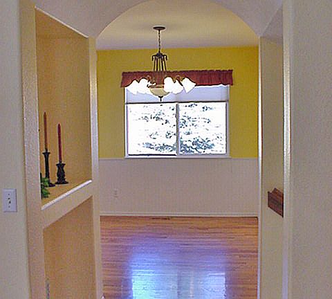 Archway to Dining Area