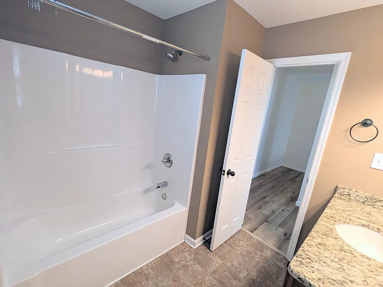Upstairs hall bathroom