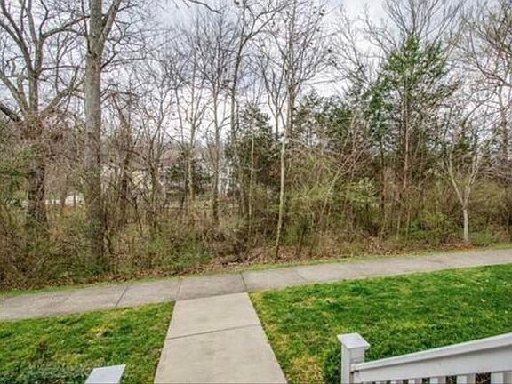 Front porch looking at creek