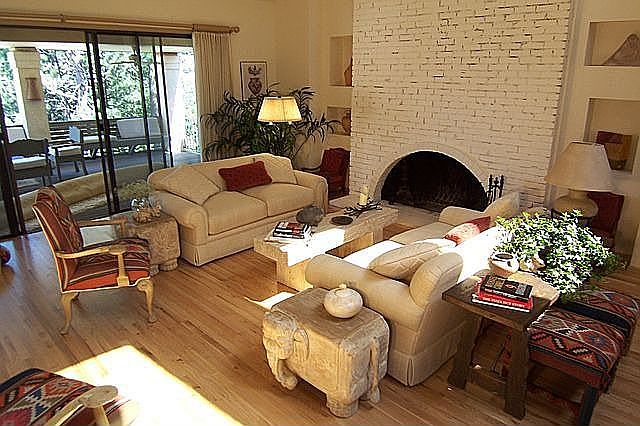 Fireplace in Great Room