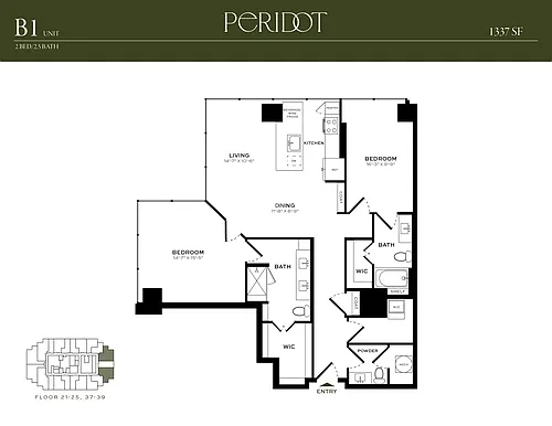 Floor plan B1
