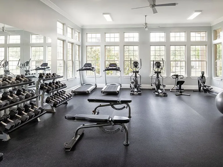 State-of-the-art fitness center