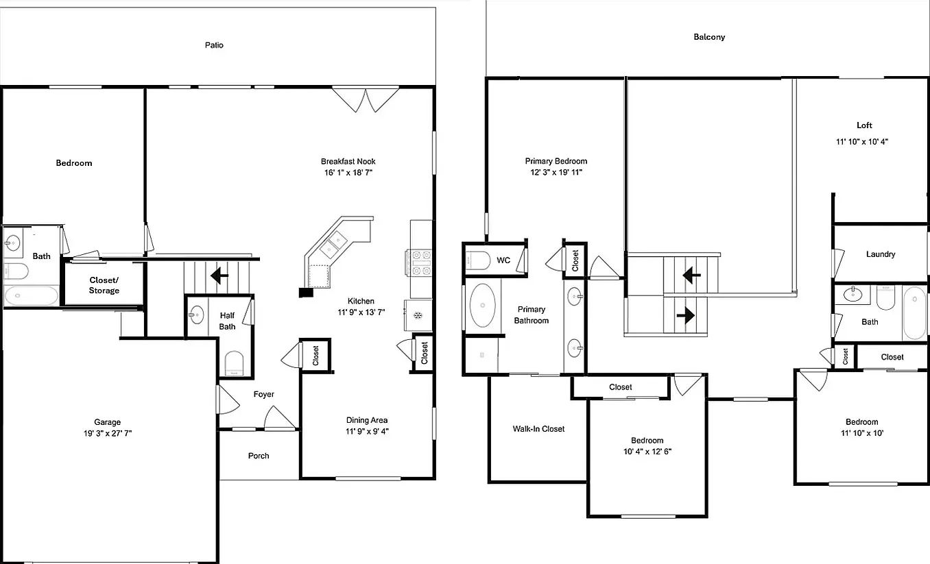 4 bed, 3.5 bath, 2343 sqft, $2,500 — Photo 2