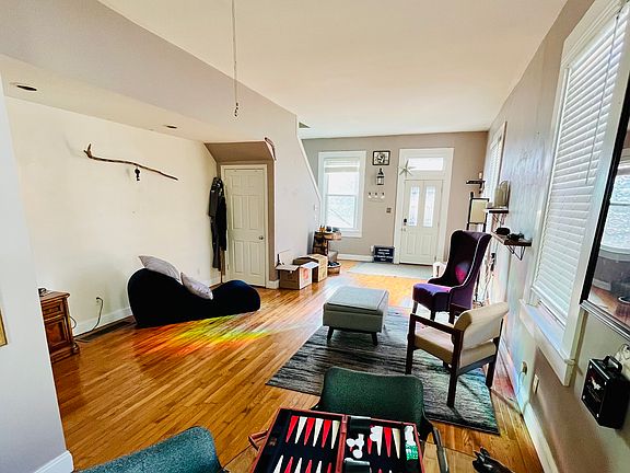 Opposite living room view with different furniture