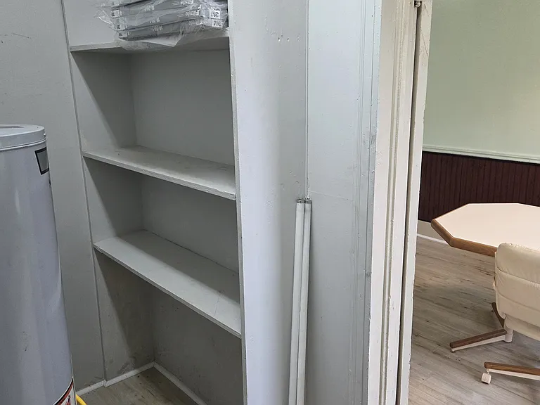 Pantry shelves