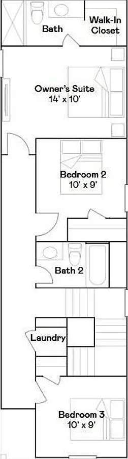 3 bed, 2.5 bath, 1360 sqft, $1,750 — Photo 3
