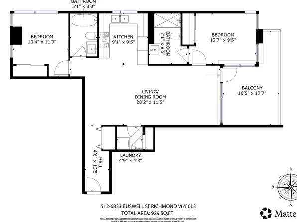 6833 Buswell St #512, Richmond, BC V6Y 2E9