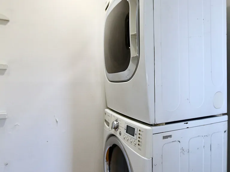 Laundry in Primary Closet