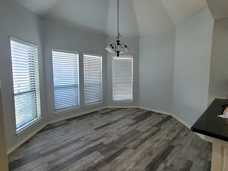 Dining room with tons of natural light!