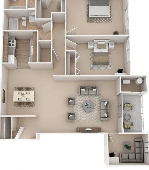 Lakewood Hills Apartments and Townhomes — Photo 48