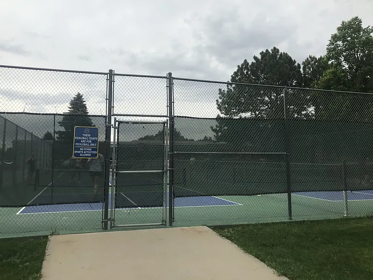 pickleball court in the park