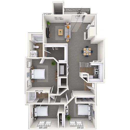 Floor plan St. Andrews
