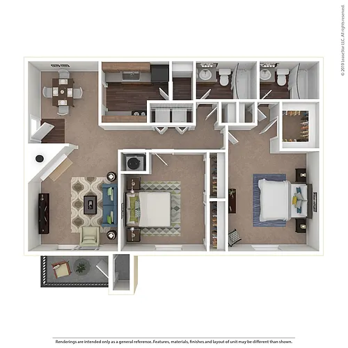 Floor plan 2X2