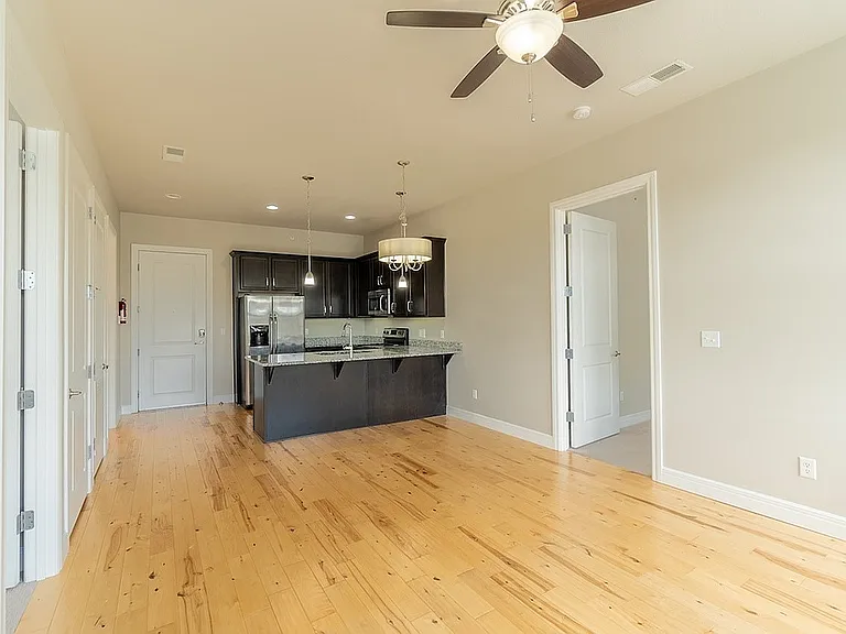 Open-Concept Living & Kitchen Area
