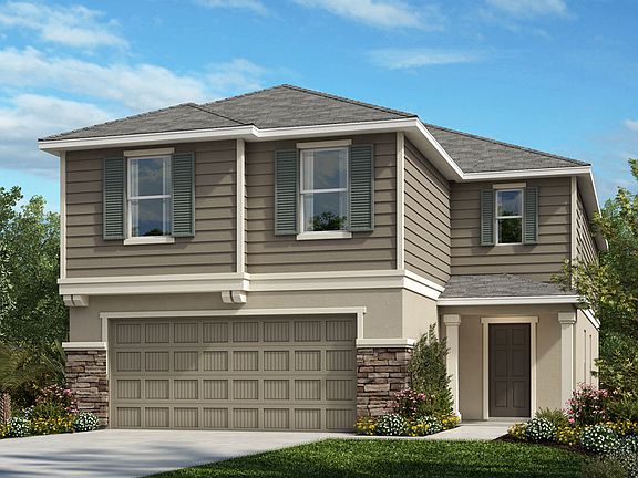 Exterior E with optional stone