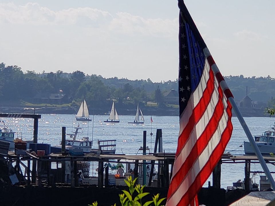 View from deck