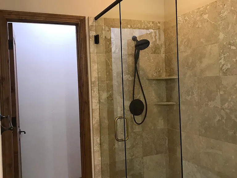 Master Bath Shower Toilet Room