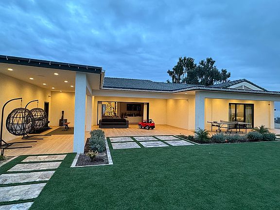 Backyard patio 