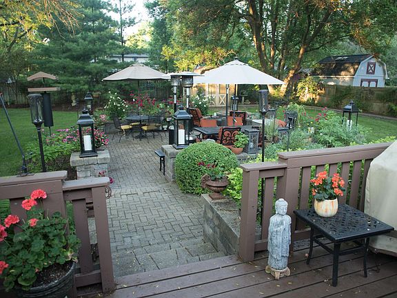 Backyard. Well shaded