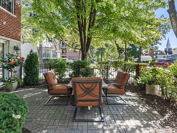 Private Brick Patio