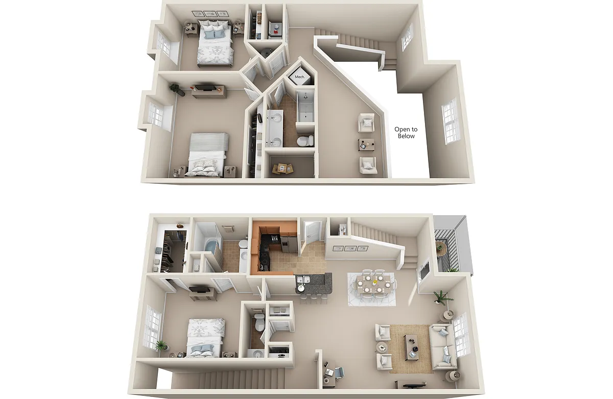 Floor plan C3B