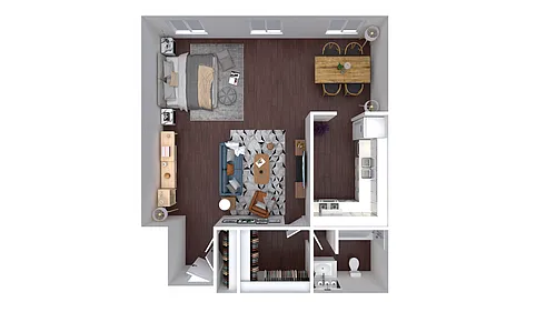 Floor plan Studio