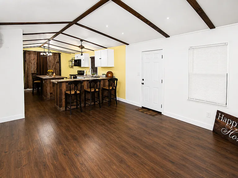Living Room Open to Kitchen