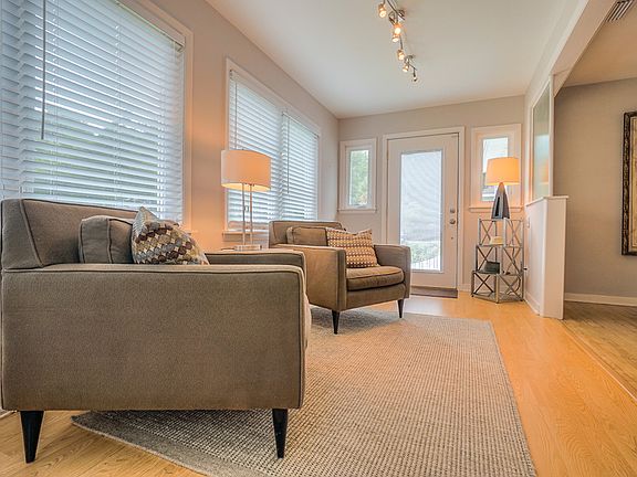 Light filled entry foyer