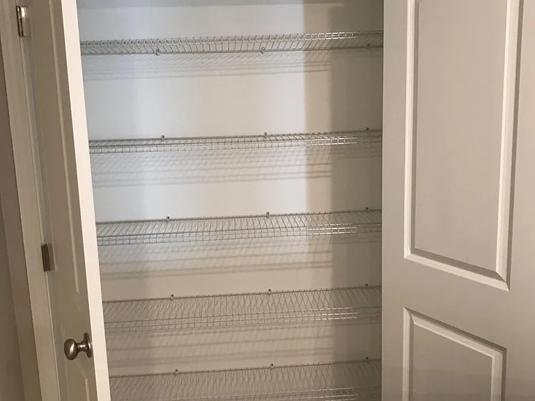 Upstairs hall closet