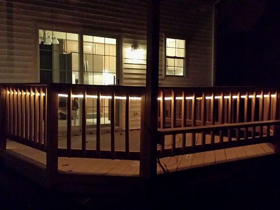 lighted back deck