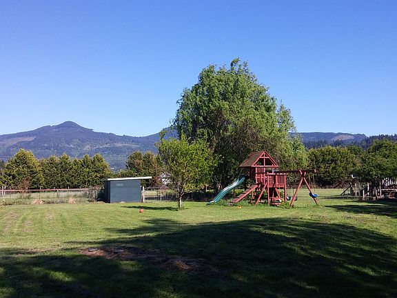Swingset and East View