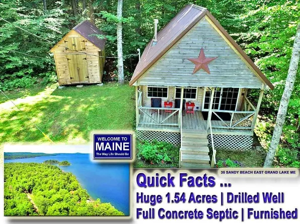 35 Sandy Beach Road, Danforth, ME 04424